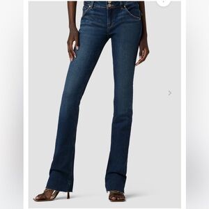 Hudson Beth Baby Boot Cut jeans with double pockets on back